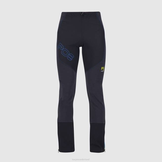 hijgen| Karpos Heren Alagna Lite broek zwart/divablauw HD6V508