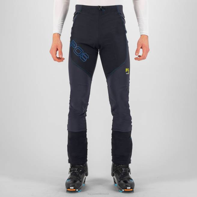 hijgen| Karpos Heren Alagna Lite broek zwart/divablauw HD6V508