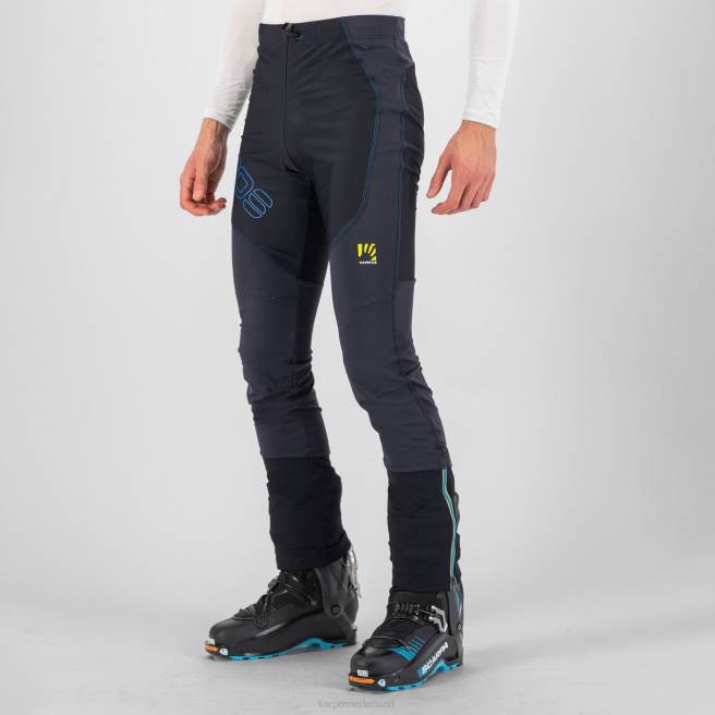 hijgen| Karpos Heren Alagna Lite broek zwart/divablauw HD6V508
