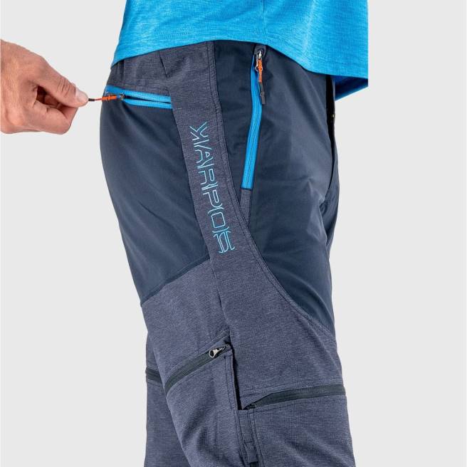 hijgen| Karpos Heren Santa Croce afritsbare broek de ruimte/indigo b. HD6V522