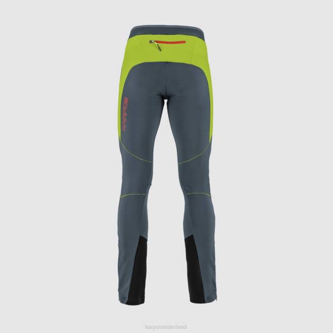 hijgen| Karpos Heren alagna evo broek donker leisteen/limoengroen HD6V535