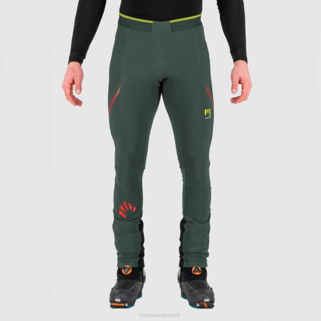 hijgen| Karpos Heren alagna evo broek donker leisteen/limoengroen HD6V535