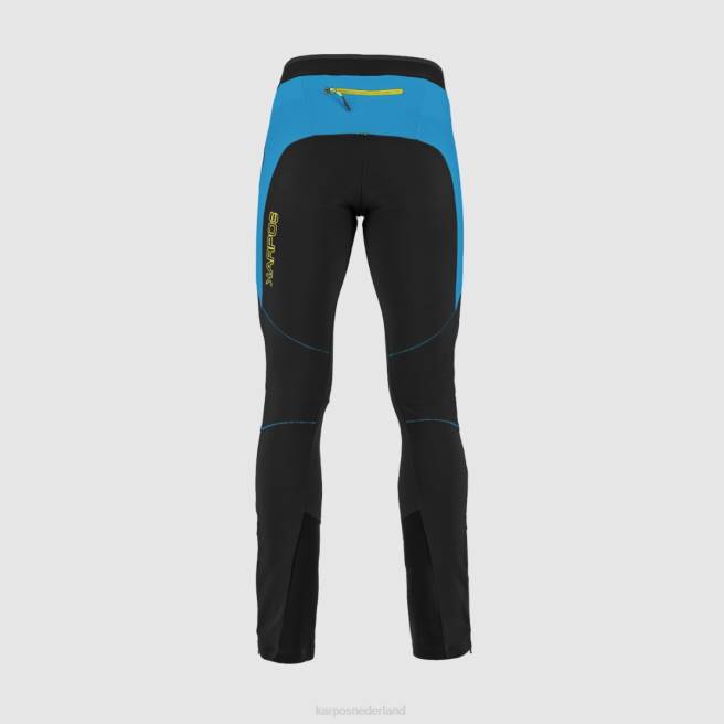 hijgen| Karpos Heren alagna evo broek zwart/blauw juweel HD6V536
