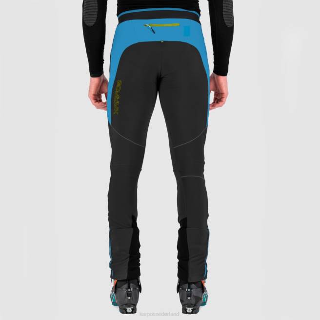 hijgen| Karpos Heren alagna evo broek zwart/blauw juweel HD6V536