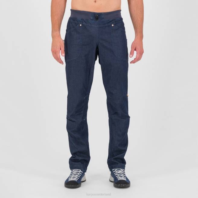 hijgen| Karpos Heren castegner lichte jeansbroek donkerblauw HD6V556