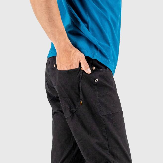 hijgen| Karpos Heren castegner lichte jeansbroek zwart HD6V557