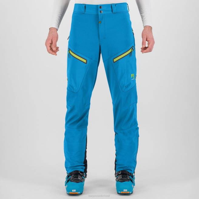 hijgen| Karpos Heren marmolada broek diva blauw HD6V463