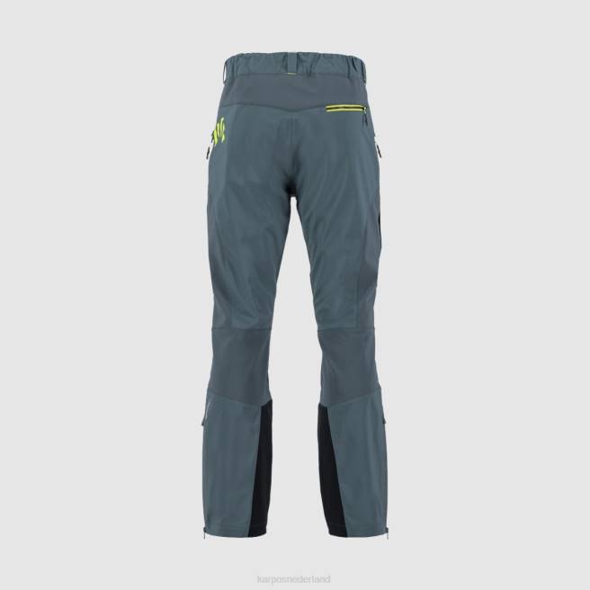 hijgen| Karpos Heren marmolada broek donker leisteen/limoengroen HD6V466