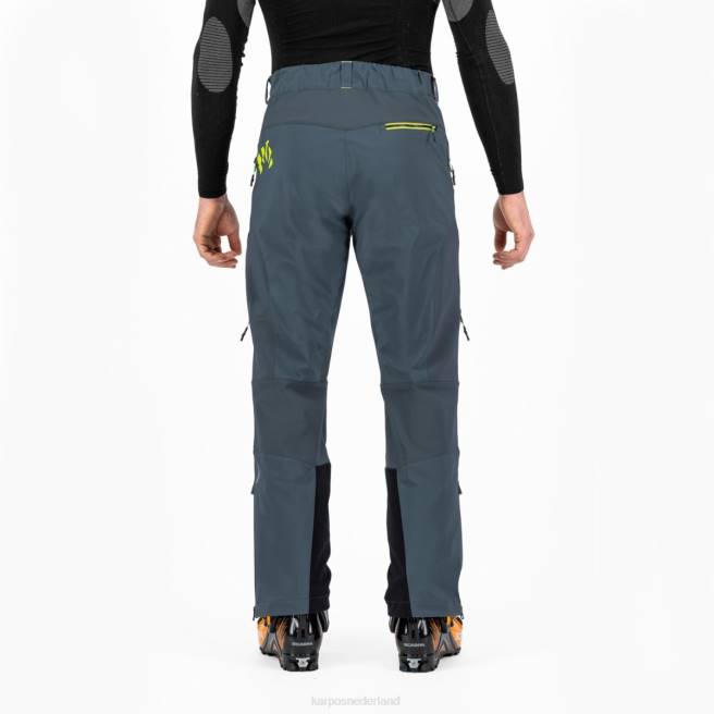 hijgen| Karpos Heren marmolada broek donker leisteen/limoengroen HD6V466