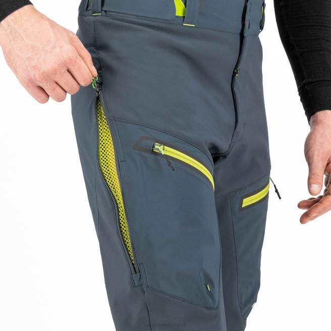 hijgen| Karpos Heren marmolada broek donker leisteen/limoengroen HD6V466
