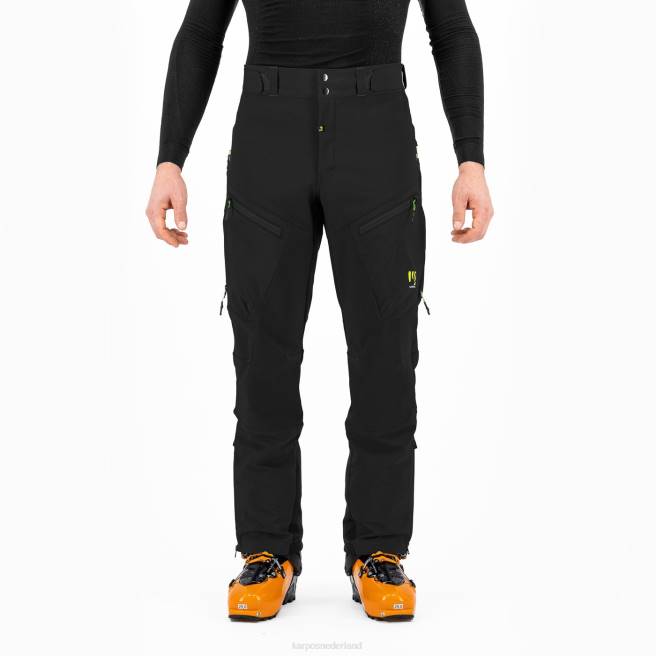 hijgen| Karpos Heren marmolada broek zwart donkergrijs HD6V465
