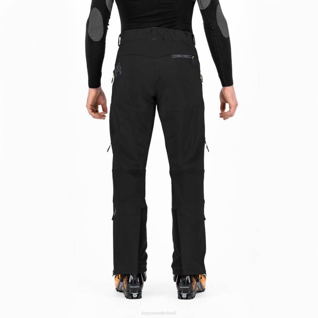 hijgen| Karpos Heren marmolada broek zwart donkergrijs HD6V465