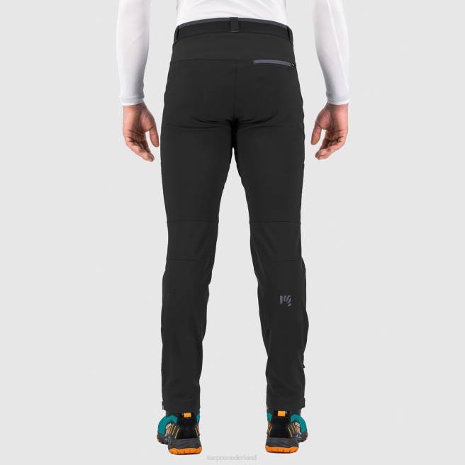 hijgen| Karpos Heren pieten broek zwart donkergrijs HD6V518