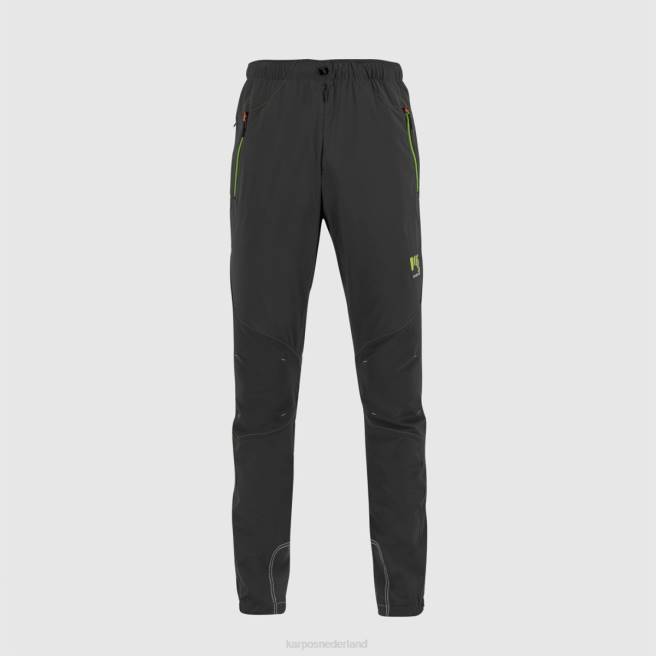 hijgen| Karpos Heren rots broek zwart/jasmijngroen HD6V547