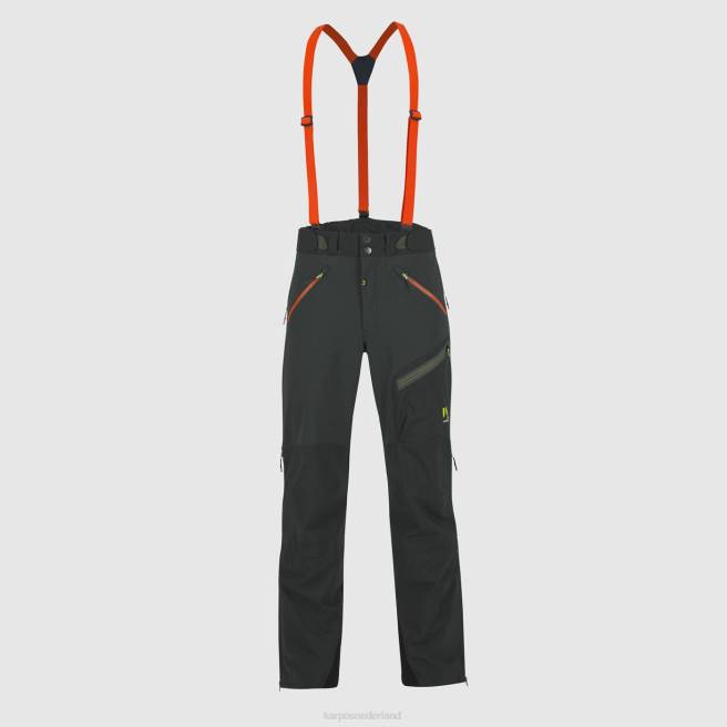 hijgen| Karpos Heren schiara evo broek zwart/pikant oranje HD6V457
