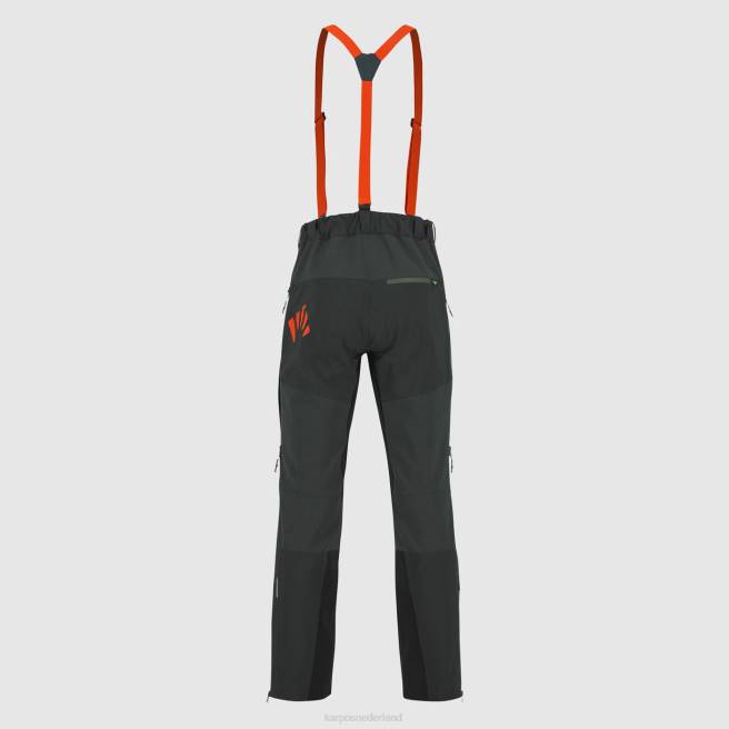 hijgen| Karpos Heren schiara evo broek zwart/pikant oranje HD6V457