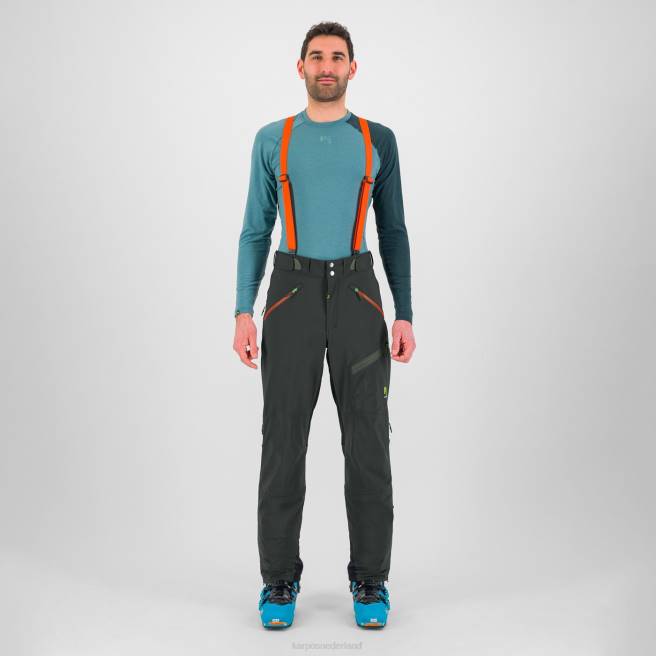 hijgen| Karpos Heren schiara evo broek zwart/pikant oranje HD6V457