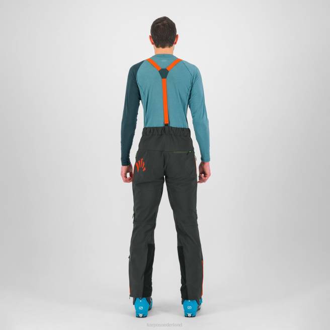 hijgen| Karpos Heren schiara evo broek zwart/pikant oranje HD6V457