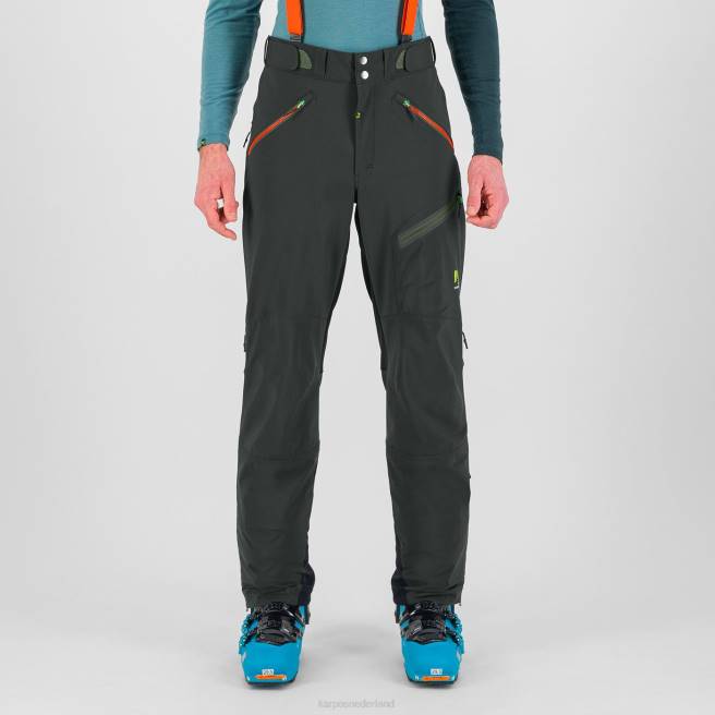 hijgen| Karpos Heren schiara evo broek zwart/pikant oranje HD6V457