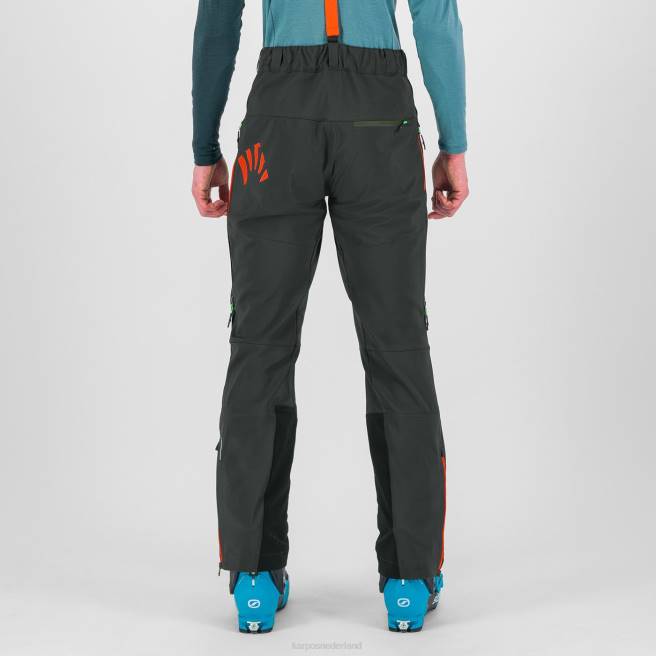 hijgen| Karpos Heren schiara evo broek zwart/pikant oranje HD6V457