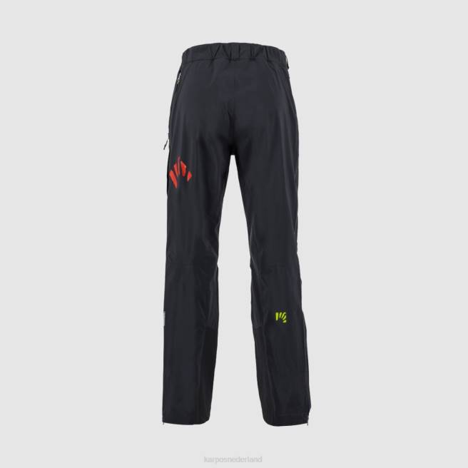 hijgen| Karpos Heren storm evo broek zwart/grenadine HD6V455