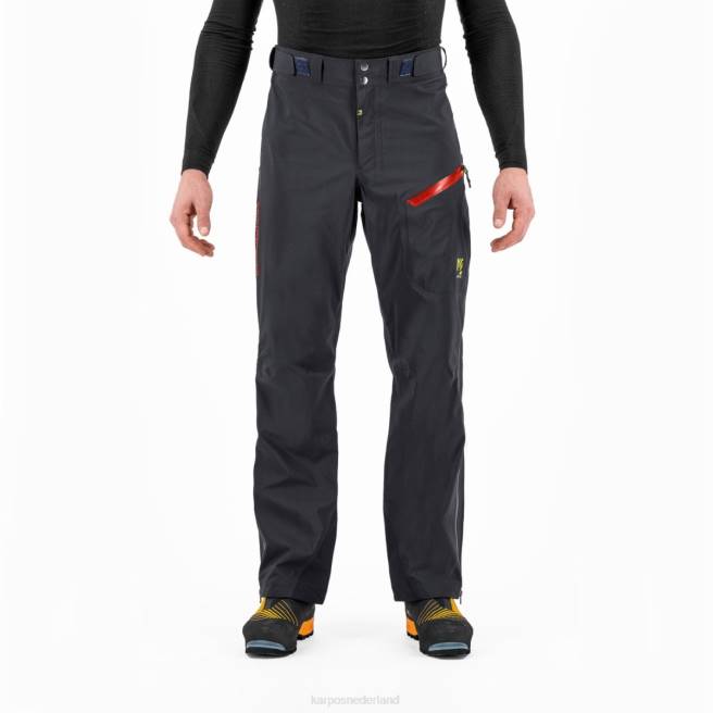 hijgen| Karpos Heren storm evo broek zwart/grenadine HD6V455