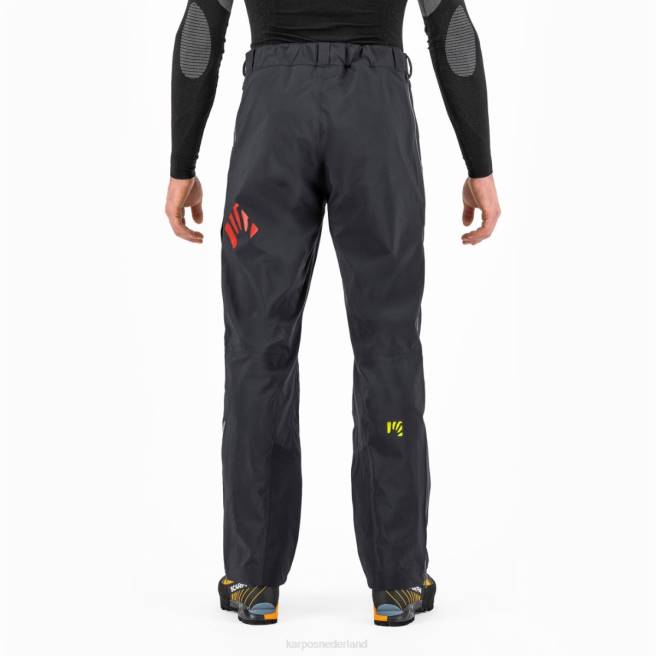 hijgen| Karpos Heren storm evo broek zwart/grenadine HD6V455