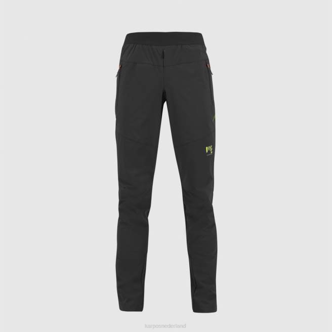 hijgen| Karpos Heren tre cime broek zwart/jasmijngroen HD6V565