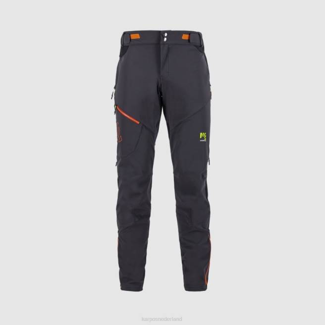 hijgen| Karpos Heren val viola winterbroek zwart/grenadine HD6V482