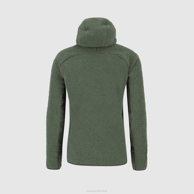 capuchon| Karpos Heren Fleecehoodie uit de jaren 80 tijm HD6V170