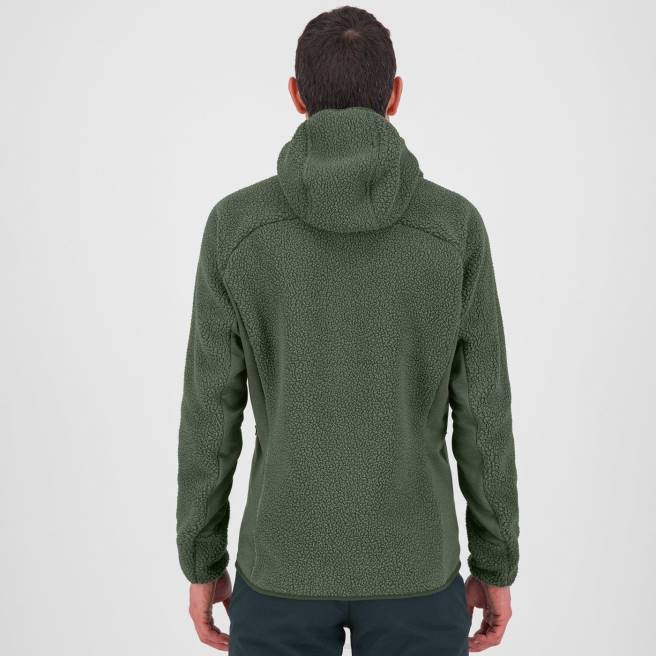 capuchon| Karpos Heren Fleecehoodie uit de jaren 80 tijm HD6V170