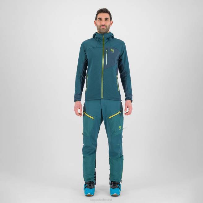 capuchon| Karpos Heren mezzodi hoodiefleece balsem/bos HD6V204