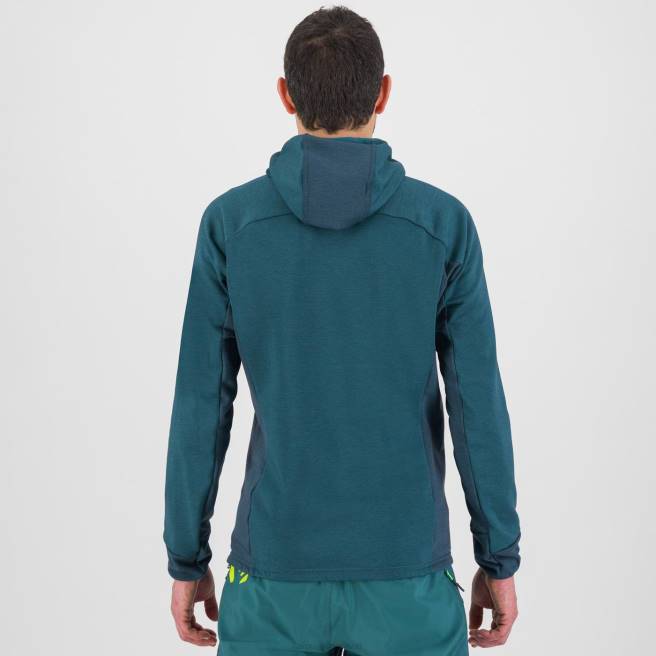 capuchon| Karpos Heren mezzodi hoodiefleece balsem/bos HD6V204