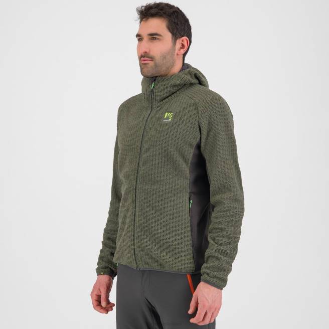 capuchon| Karpos Heren rochetta fleecevest met capuchon tijm HD6V229