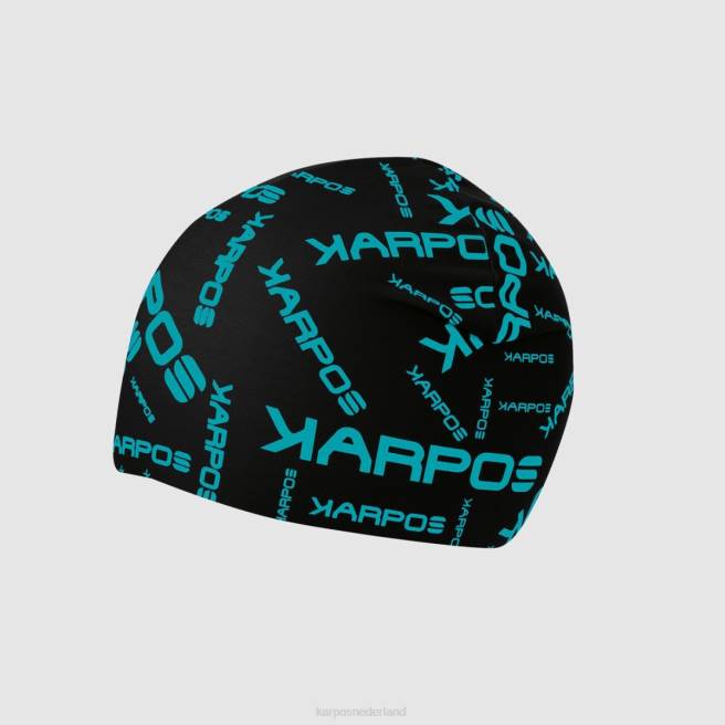 hoofddeksel| Karpos Heren Alagna racepet zwart/blauw juweel HD6V795