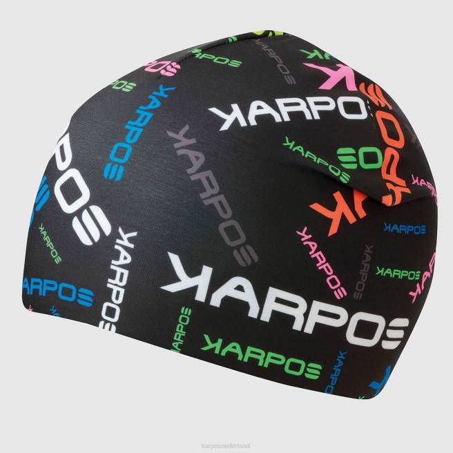 hoofddeksel| Karpos Heren Alagna racepet zwart veelkleurig HD6V794