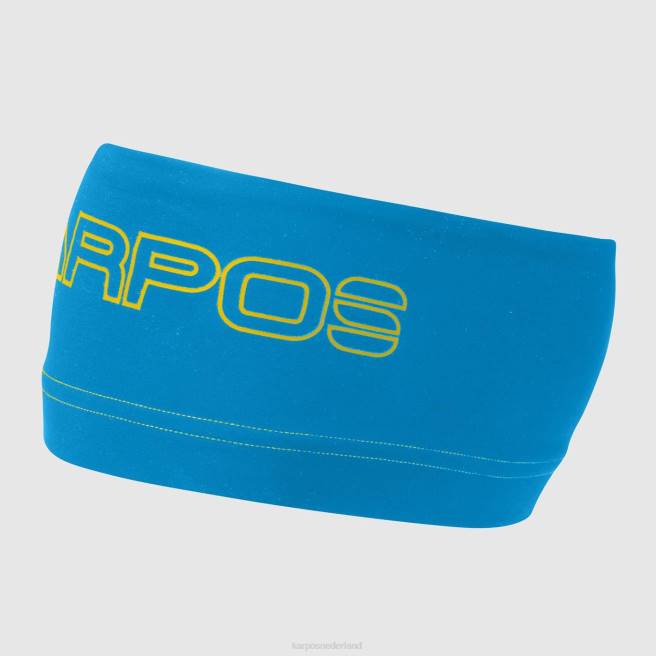 hoofddeksel| Karpos Heren alagna hoofdband diva blauw/zwavel HD6V787