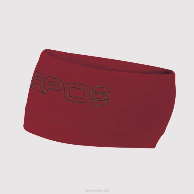 hoofddeksel| Karpos Heren alagna hoofdband nar rood/oostindische inkt HD6V780