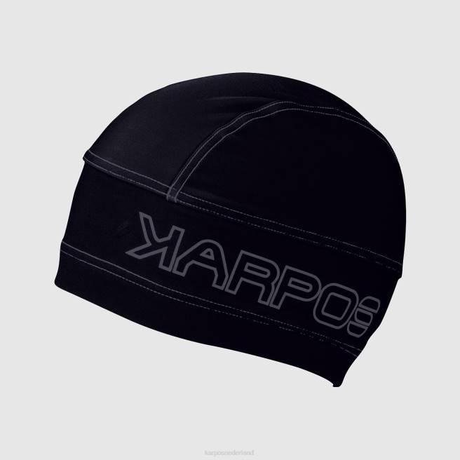hoofddeksel| Karpos Heren alagna kap zwart donkergrijs HD6V741