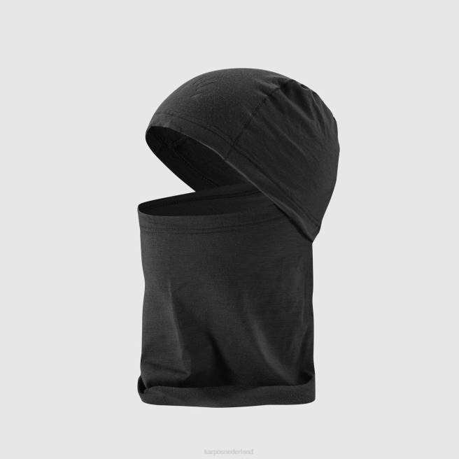 hoofddeksel| Karpos Heren bivakmuts merino zwart HD6V696