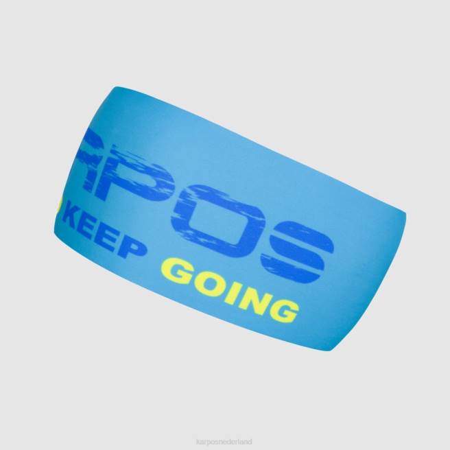 hoofddeksel| Karpos Heren pelmetto hoofdband blauw j./zeehaven/zwavel HD6V859