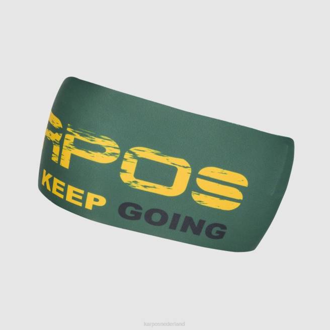 hoofddeksel| Karpos Heren pelmetto hoofdband jungle g/goudvlok/zwart HD6V857