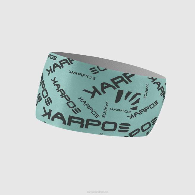 hoofddeksel| Karpos Heren pelmo hoofdband aqua lucht/zwart zand HD6V836