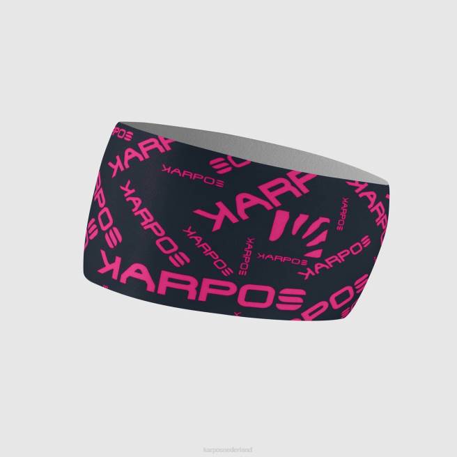 hoofddeksel| Karpos Heren pelmo hoofdband vulcaan/roze HD6V835