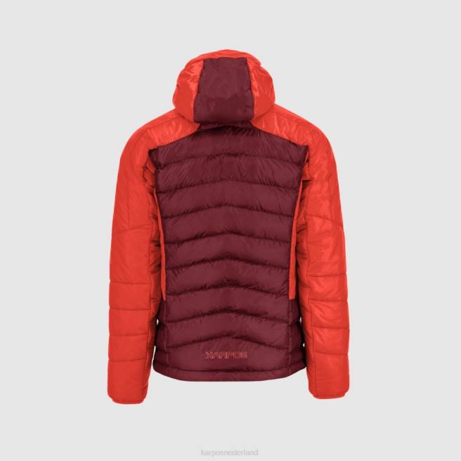 jas| Karpos Heren Focobon-jas fietsen rood/grenadine HD6V38