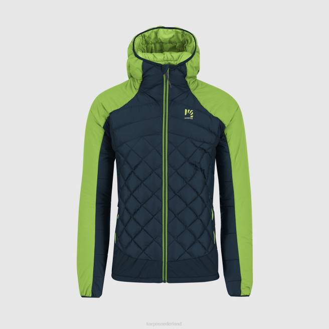 jas| Karpos Heren Lastei active plus jas middernacht/groene flits HD6V72