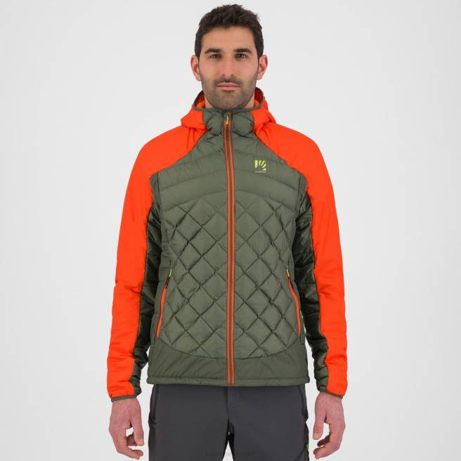 jas| Karpos Heren Lastei active plus jas tijm/pikante sinaasappel HD6V73