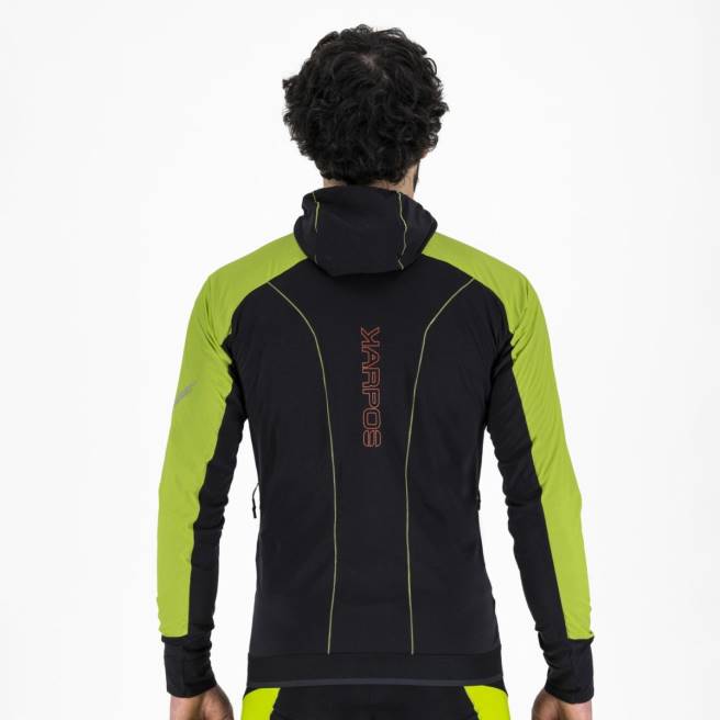jas| Karpos Heren Lavaredo winterjas limoengroen/zwart HD6V144