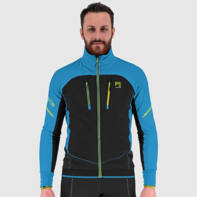 jas| Karpos Heren alagna evo-jas zwart/blauw juweel HD6V134