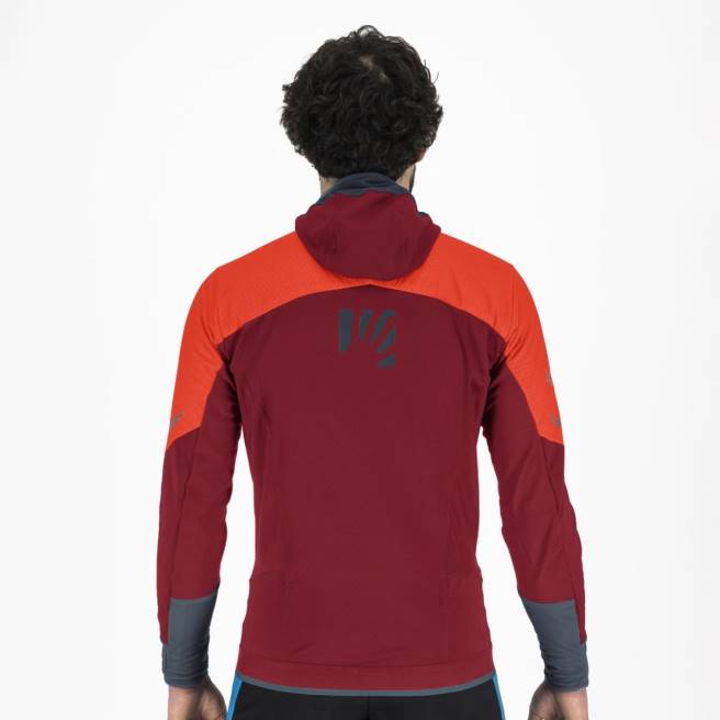 jas| Karpos Heren alagna plus evo-jas grenadine/fietsrood HD6V88